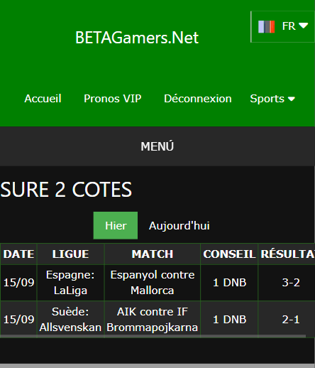bulletins de paris gagnants